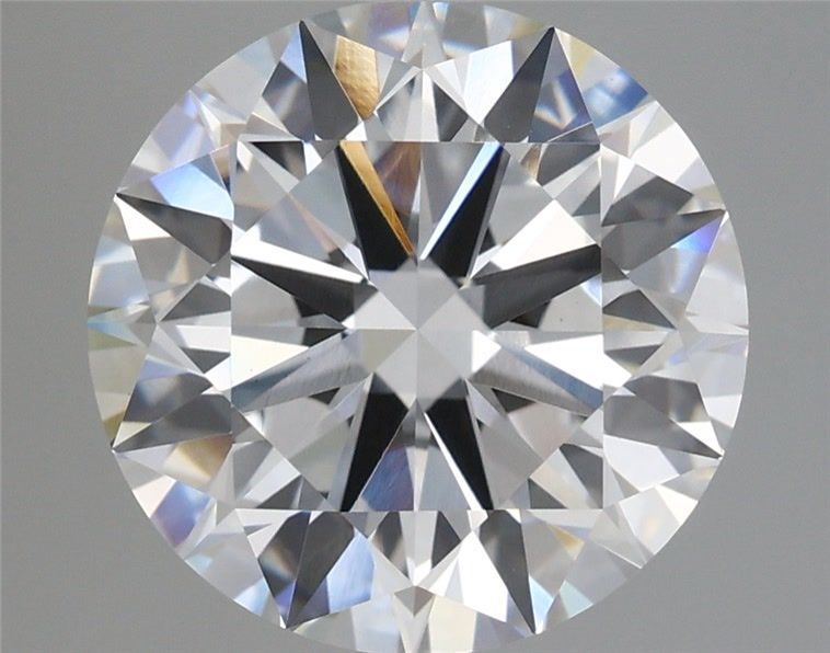 5.53 Carat Round Shaped, Ideal Cut, F Color, VS1 Clarity, IGI Certified Lab Grown Diamond