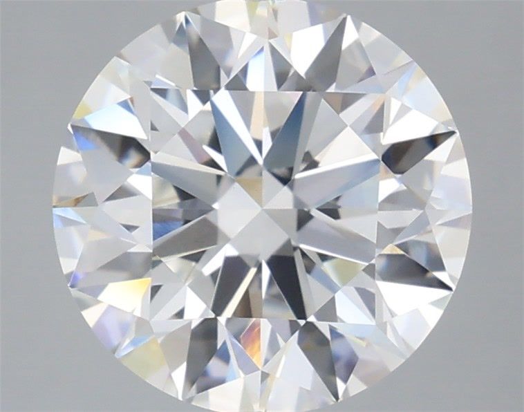3.46 Carat Round Shaped, Ideal Cut, F Color, VVS2 Clarity, IGI Certified Lab Grown Diamond