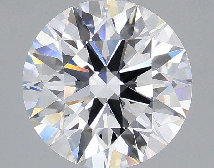 2.41 Carat Round Shaped, Ideal Cut, D Color, VVS1 Clarity, IGI Certified Lab Grown Diamond
