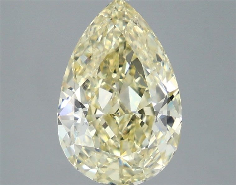 3.09 Carat Pear Shaped, Ideal Cut, VVS2 Clarity, IGI Certified Lab Grown Diamond