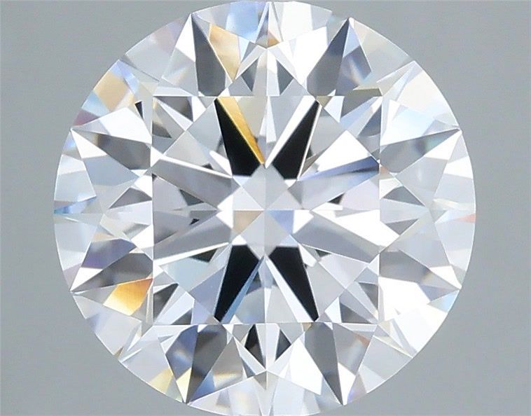 3.58 Carat Round Shaped, Ideal Cut, E Color, VVS2 Clarity, IGI Certified Lab Grown Diamond