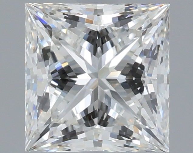 1.94 Carat Princess Shaped, Ideal Cut, G Color, VVS2 Clarity, IGI Certified Lab Grown Diamond