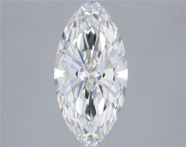 2.82 Carat Marquise Shaped, Ideal Cut, F Color, VVS2 Clarity, IGI Certified Lab Grown Diamond