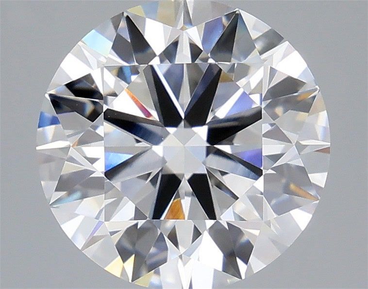 3.53 Carat Round Shaped, Ideal Cut, F Color, VVS2 Clarity, IGI Certified Lab Grown Diamond