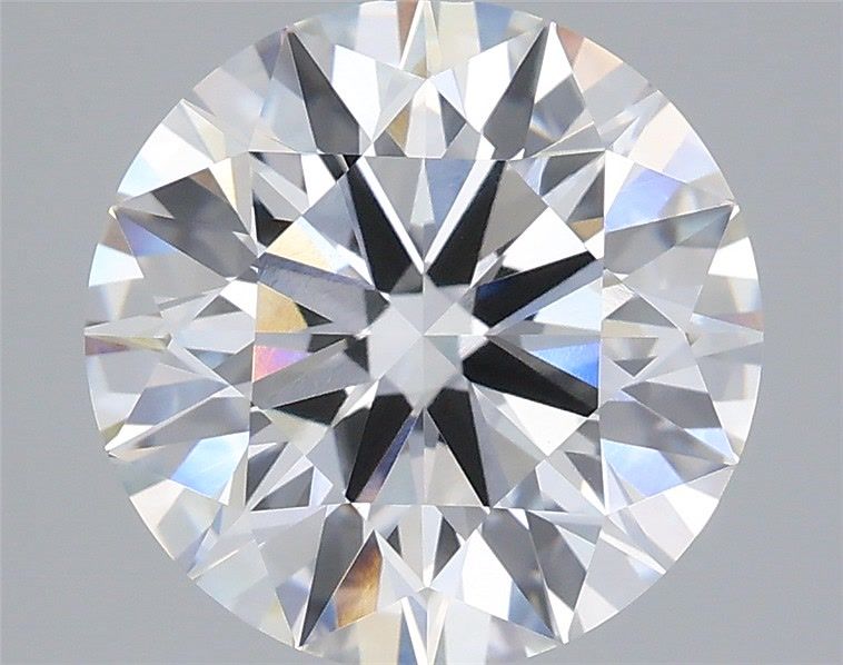 3.80 Carat Round Shaped, Ideal Cut, F Color, VVS2 Clarity, IGI Certified Lab Grown Diamond