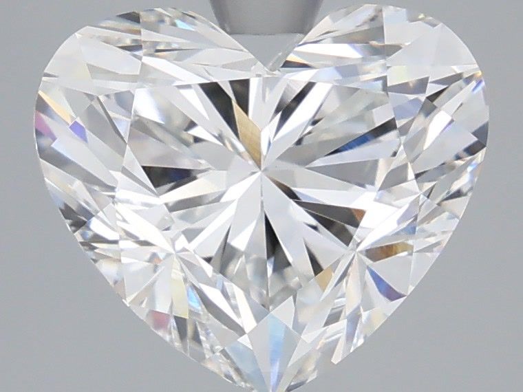 3.78 Carat Heart Shaped, Ideal Cut, F Color, VVS2 Clarity, IGI Certified Lab Grown Diamond