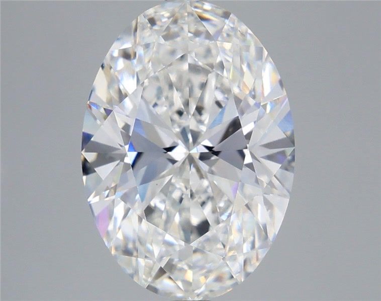 5.51 Carat Oval Shaped, Ideal Cut, E Color, VVS2 Clarity, IGI Certified Lab Grown Diamond