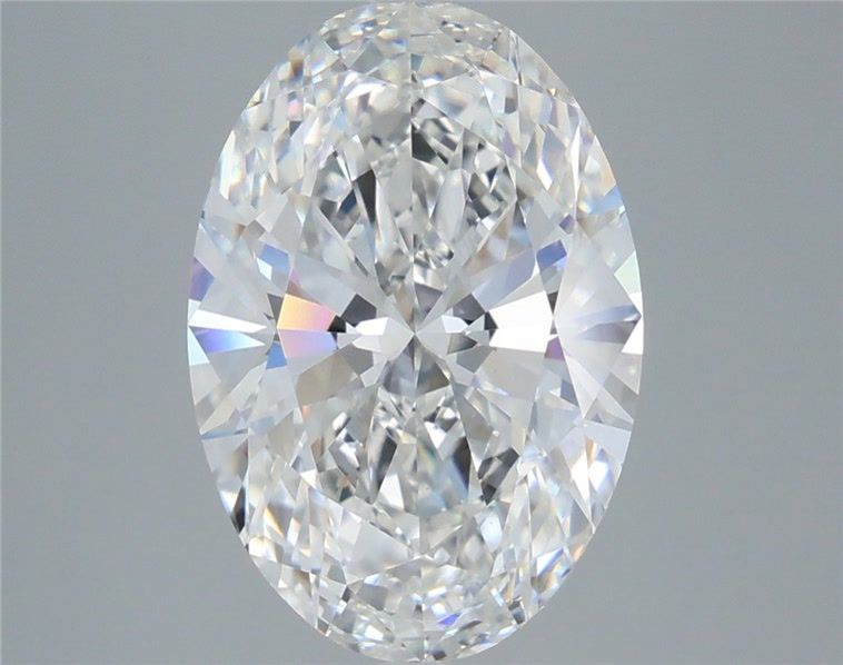 5.55 Carat Oval Shaped, Ideal Cut, E Color, VVS2 Clarity, IGI Certified Lab Grown Diamond
