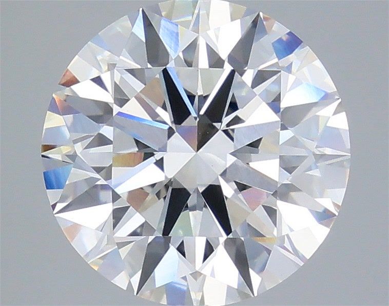 4.53 Carat Round Shaped, Ideal Cut, F Color, VVS2 Clarity, IGI Certified Lab Grown Diamond
