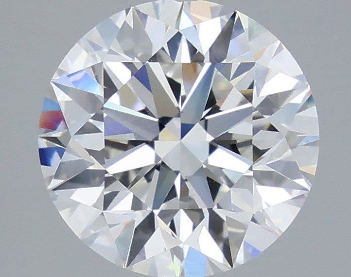 3.55 Carat Round Shaped, Excellent Cut, F Color, VVS2 Clarity, IGI Certified Lab Grown Diamond