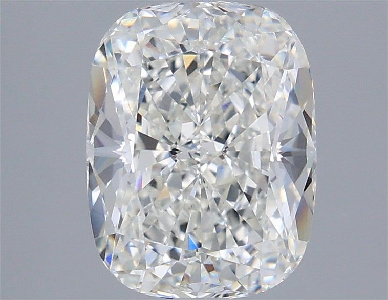 3.02 Carat Cushion Shaped, Ideal Cut, G Color, VVS2 Clarity, IGI Certified Lab Grown Diamond
