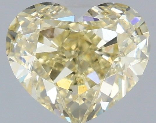 1.54 Carat Heart Shaped, Ideal Cut, VS1 Clarity, IGI Certified Lab Grown Diamond