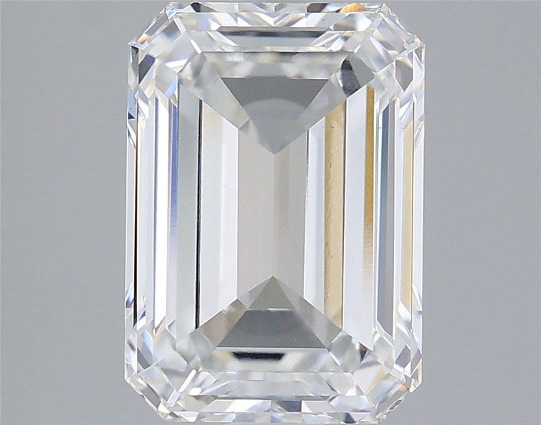 3.39 Carat Emerald Shaped, Excellent Cut, E Color, VS1 Clarity, IGI Certified Lab Grown Diamond