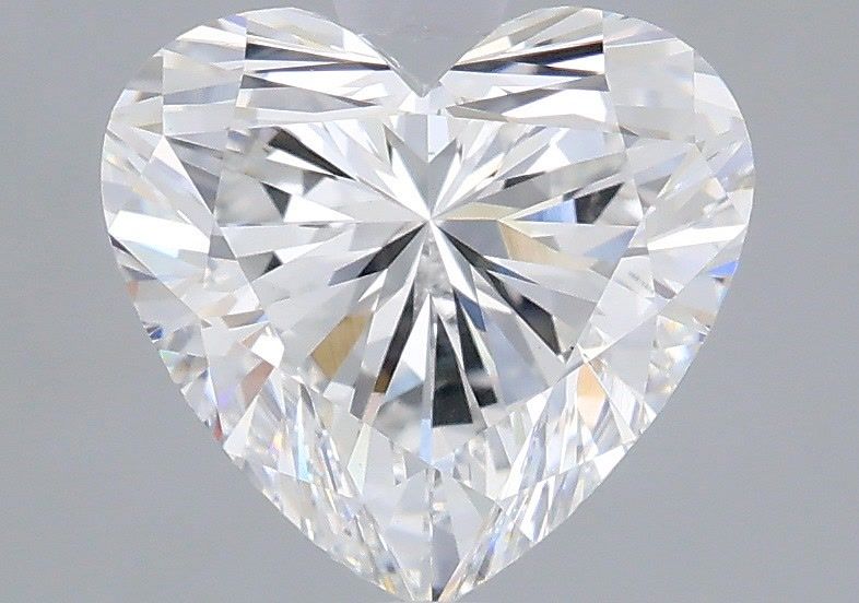 2.30 Carat Heart Shaped, Very Good Cut, D Color, VS1 Clarity, IGI Certified Lab Grown Diamond