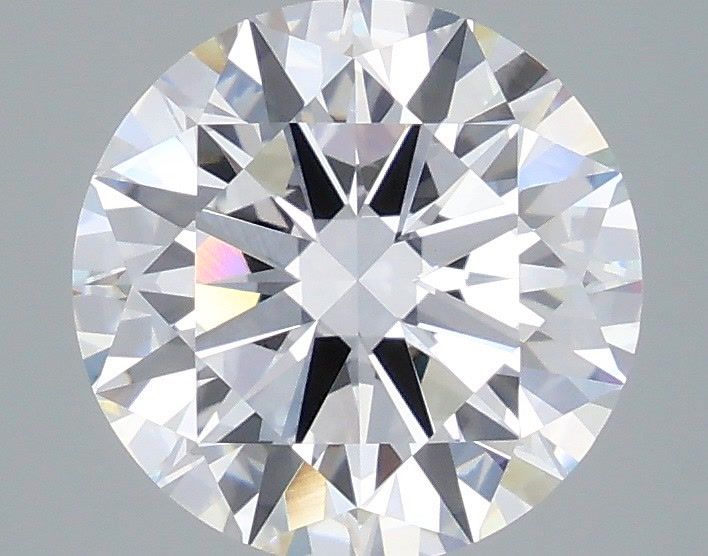 3.57 Carat Round Shaped, Ideal Cut, E Color, VVS2 Clarity, IGI Certified Lab Grown Diamond