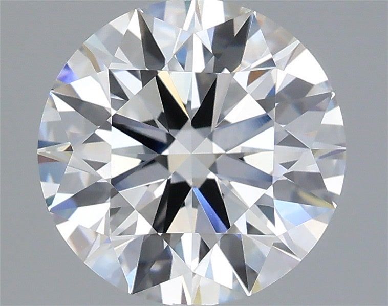 3.09 Carat Round Shaped, Ideal Cut, F Color, VVS2 Clarity, IGI Certified Lab Grown Diamond