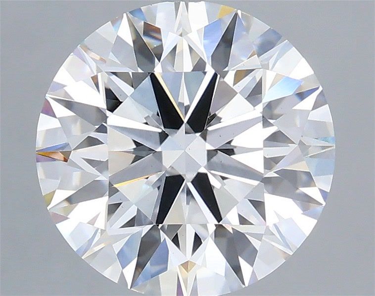3.57 Carat Round Shaped, Ideal Cut, F Color, VS2 Clarity, IGI Certified Lab Grown Diamond