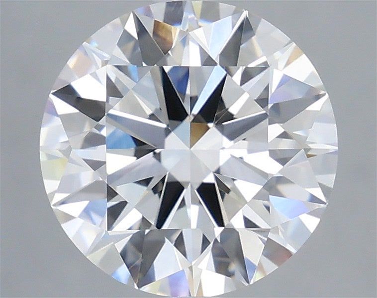 3.08 Carat Round Shaped, Ideal Cut, F Color, VVS2 Clarity, IGI Certified Lab Grown Diamond