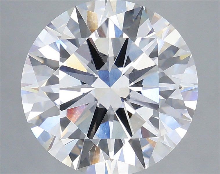 4.84 Carat Round Shaped, Excellent Cut, F Color, VVS2 Clarity, IGI Certified Lab Grown Diamond