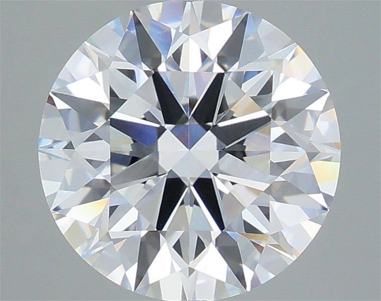 3.57 Carat Round Shaped, Ideal Cut, F Color, VVS2 Clarity, IGI Certified Lab Grown Diamond
