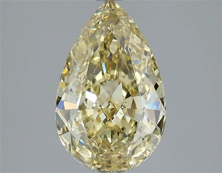 3.02 Carat Pear Shaped, Ideal Cut, VS1 Clarity, IGI Certified Lab Grown Diamond