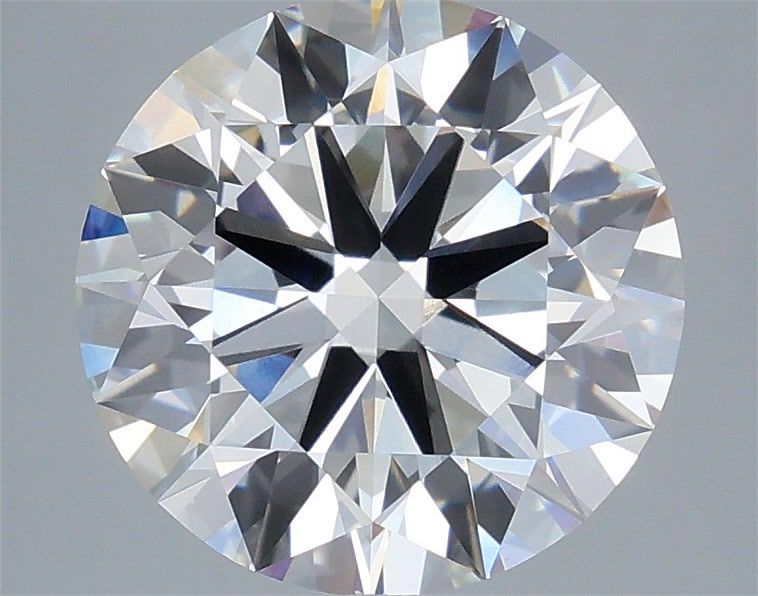 4.00 Carat Round Shaped, Ideal Cut, F Color, VVS2 Clarity, IGI Certified Lab Grown Diamond