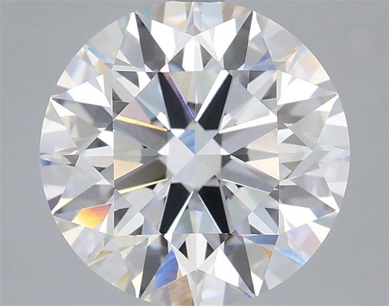 3.09 Carat Round Shaped, Ideal Cut, E Color, VVS2 Clarity, IGI Certified Lab Grown Diamond