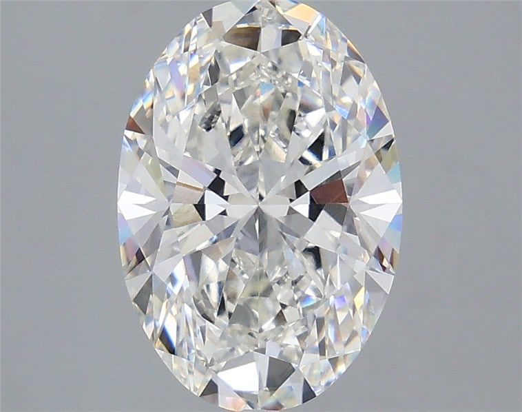 3.09 Carat Oval Shaped, Ideal Cut, G Color, VVS2 Clarity, IGI Certified Lab Grown Diamond