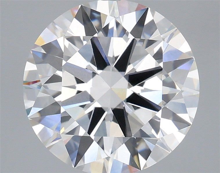 3.54 Carat Round Shaped, Excellent Cut, F Color, VVS2 Clarity, IGI Certified Lab Grown Diamond
