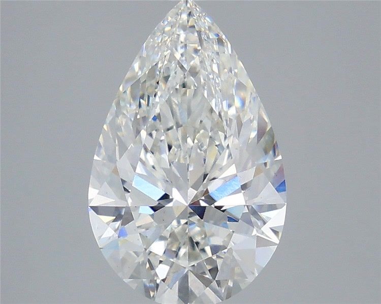 3.32 Carat Pear Shaped, Ideal Cut, G Color, VS1 Clarity, IGI Certified Lab Grown Diamond