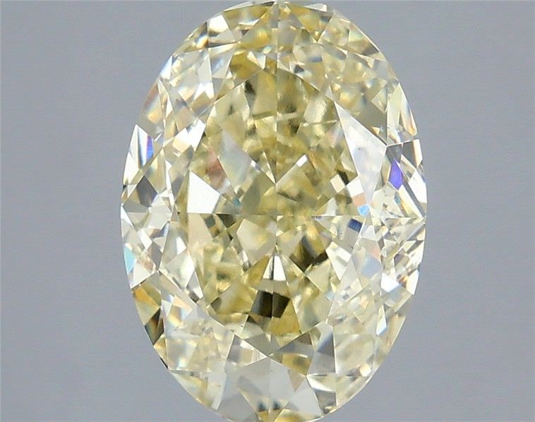 4.08 Carat Oval Shaped, Excellent Cut, VS1 Clarity, IGI Certified Lab Grown Diamond
