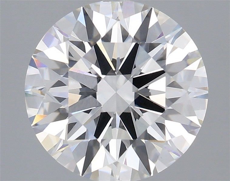 3.08 Carat Round Shaped, Ideal Cut, F Color, VVS2 Clarity, IGI Certified Lab Grown Diamond
