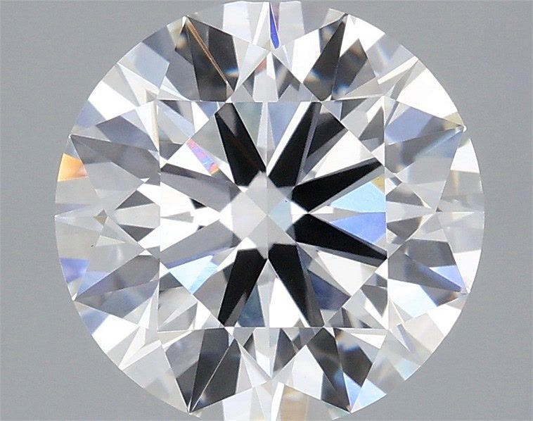 3.57 Carat Round Shaped, Ideal Cut, F Color, VVS2 Clarity, IGI Certified Lab Grown Diamond