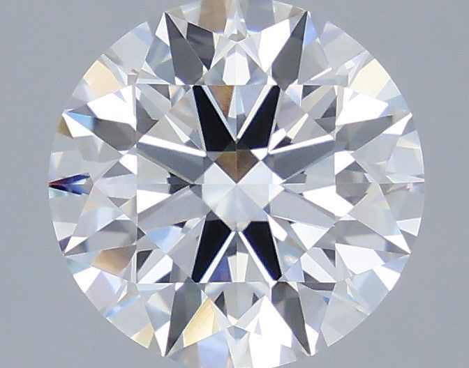 3.09 Carat Round Shaped, Ideal Cut, F Color, VVS2 Clarity, IGI Certified Lab Grown Diamond