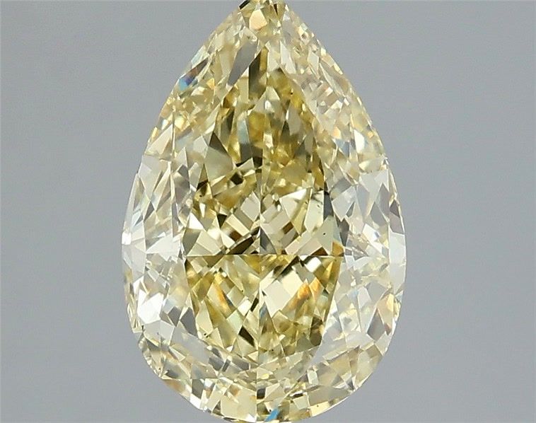 2.09 Carat Pear Shaped, Ideal Cut, VS2 Clarity, IGI Certified Lab Grown Diamond