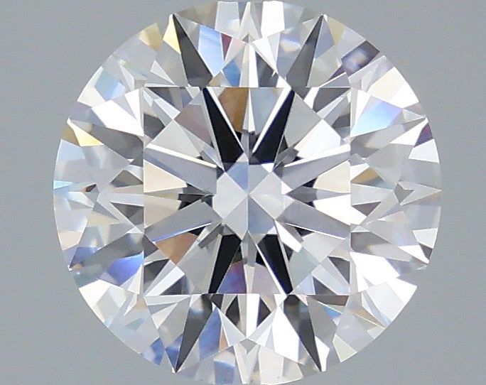 3.08 Carat Round Shaped, Ideal Cut, F Color, VS1 Clarity, IGI Certified Lab Grown Diamond