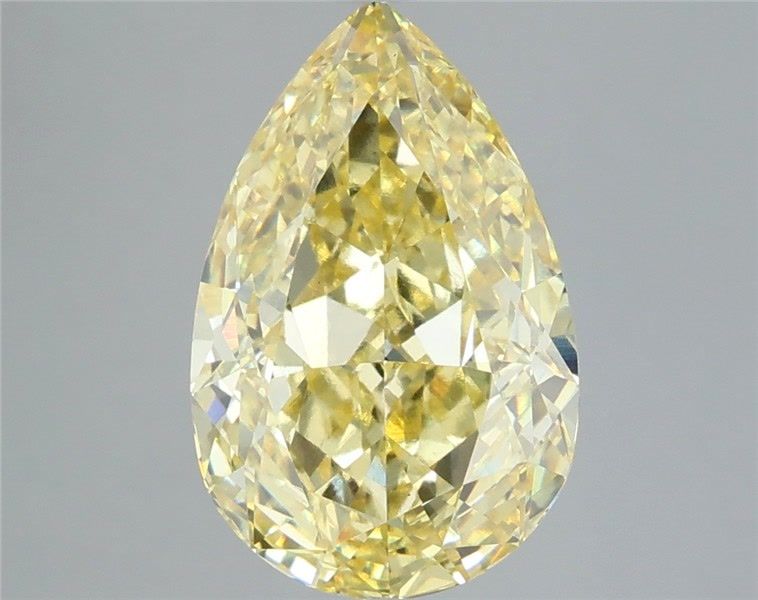 5.08 Carat Pear Shaped, Ideal Cut, VS1 Clarity, IGI Certified Lab Grown Diamond
