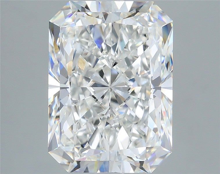 4.58 Carat Radiant Shaped, Ideal Cut, E Color, VS1 Clarity, IGI Certified Lab Grown Diamond