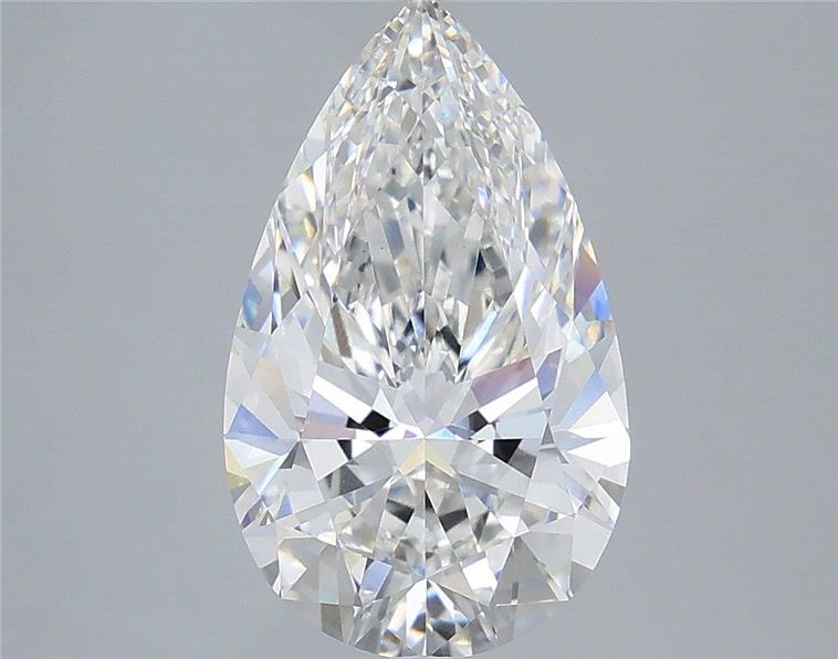 3.50 Carat Pear Shaped, Ideal Cut, E Color, VS1 Clarity, IGI Certified Lab Grown Diamond