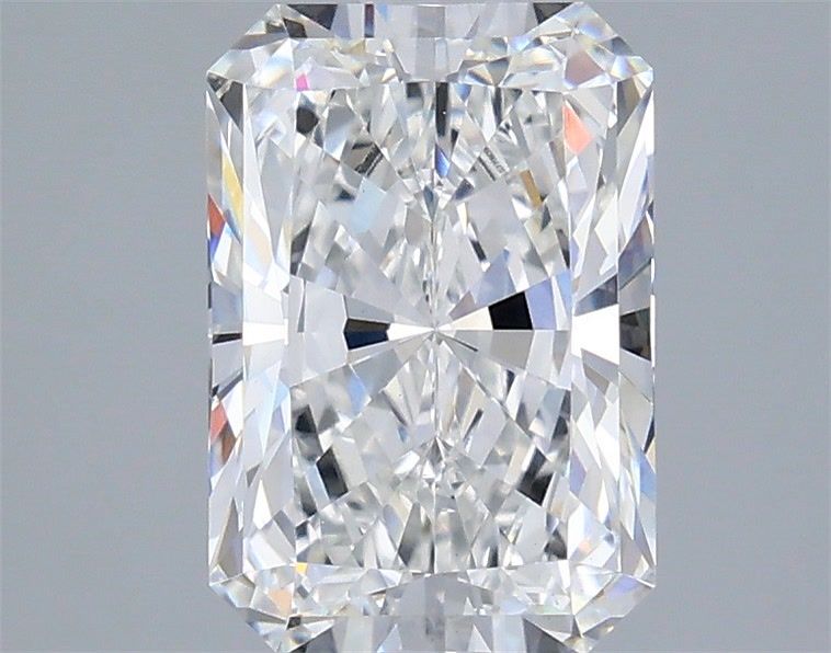 2.53 Carat Radiant Shaped, Ideal Cut, D Color, VS1 Clarity, IGI Certified Lab Grown Diamond