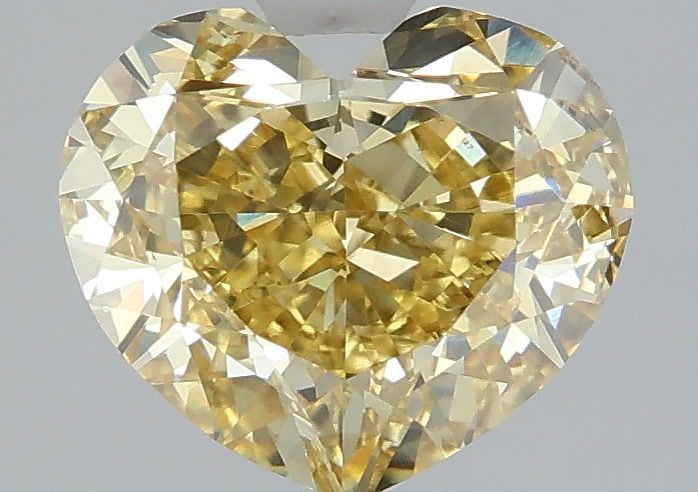 2.57 Carat Heart Shaped, Ideal Cut, VVS2 Clarity, IGI Certified Lab Grown Diamond