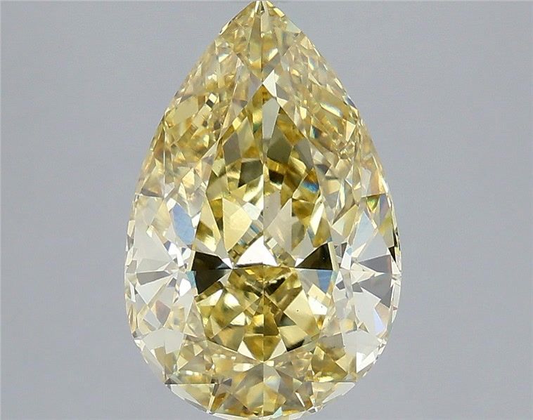 4.09 Carat Pear Shaped, Excellent Cut, VS2 Clarity, IGI Certified Lab Grown Diamond