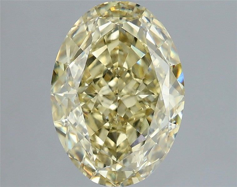 3.06 Carat Oval Shaped, Excellent Cut, VS1 Clarity, IGI Certified Lab Grown Diamond
