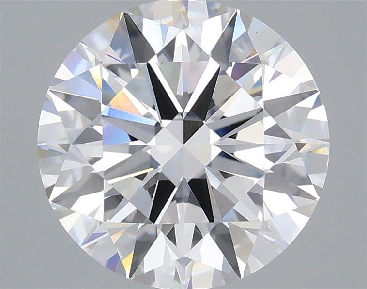 3.50 Carat Round Shaped, Ideal Cut, D Color, VS1 Clarity, IGI Certified Lab Grown Diamond