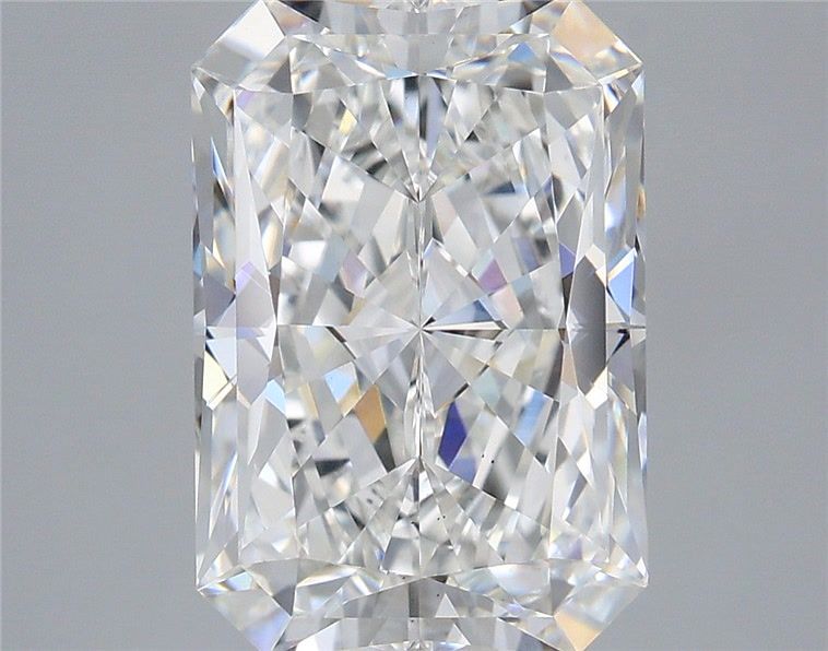4.58 Carat Radiant Shaped, Ideal Cut, E Color, VS2 Clarity, IGI Certified Lab Grown Diamond