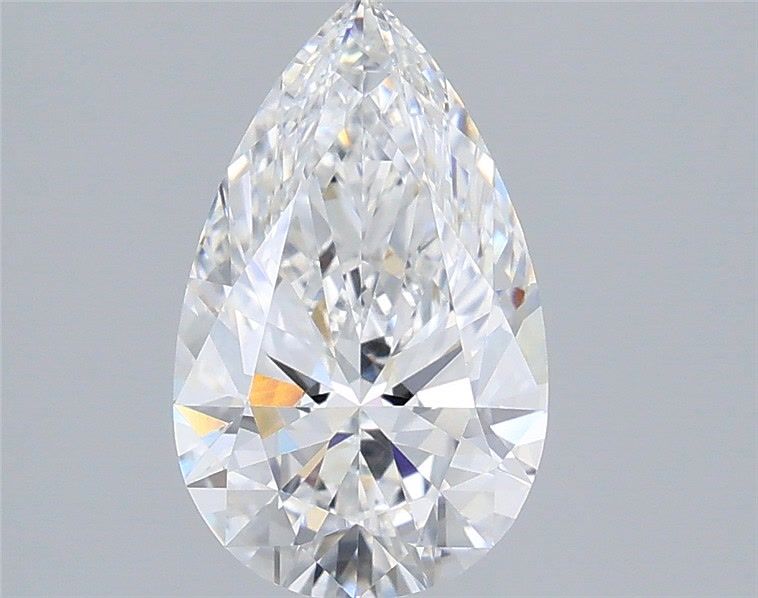 2.01 Carat Pear Shaped, Ideal Cut, D Color, VVS2 Clarity, IGI Certified Lab Grown Diamond