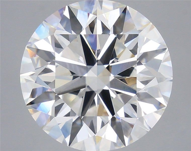 7.53 Carat Round Shaped, Ideal Cut, F Color, VVS2 Clarity, IGI Certified Lab Grown Diamond