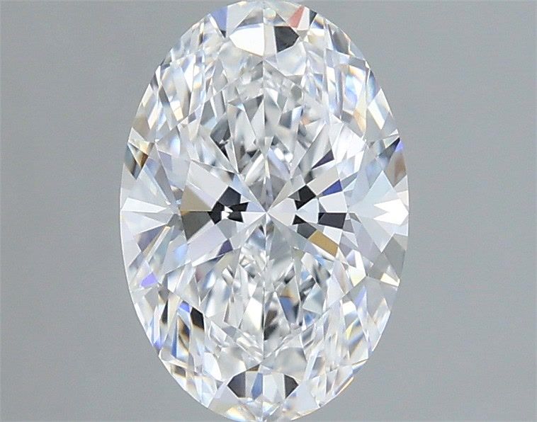 1.54 Carat Oval Shaped, Ideal Cut, D Color, VVS2 Clarity, IGI Certified Lab Grown Diamond