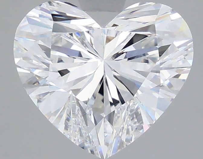 3.54 Carat Heart Shaped, Ideal Cut, D Color, VVS2 Clarity, IGI Certified Lab Grown Diamond
