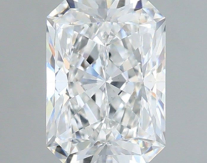 1.52 Carat Radiant Shaped, Excellent Cut, E Color, VS1 Clarity, IGI Certified Lab Grown Diamond